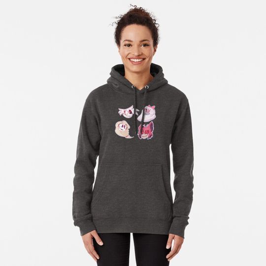 Discover Hazbin Hotel Chibi Pullover Hoodie, Hazbin Hotel Characters Classic Hoodie