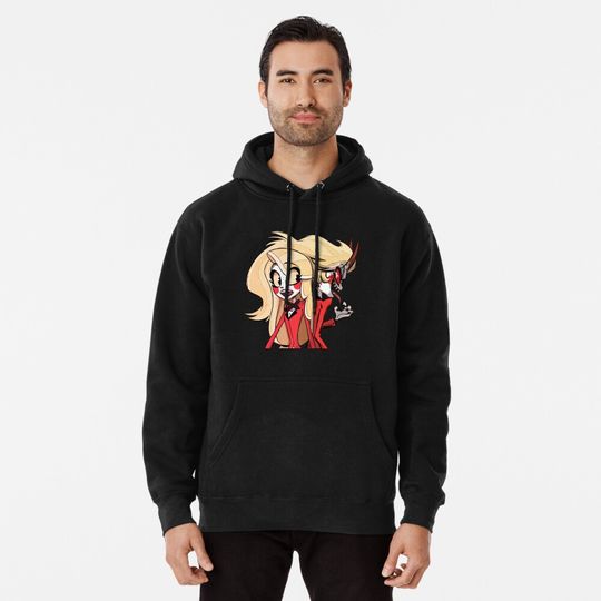 Discover Hazbin Hotel Charlie Pullover Hoodie