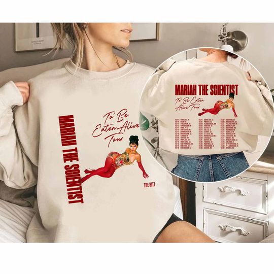 Discover Mariah The Scientist To Be Eaten Alive Tour 2024 Sweatshirt