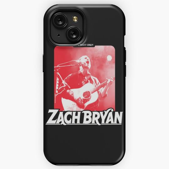 Discover Vintage Music Tour Bryans Country 2024 iPhone Case