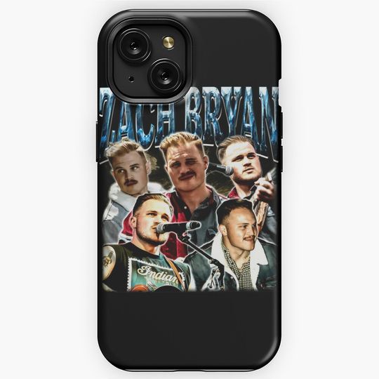 Discover Vintage Music Tour Bryans Country 2024 iPhone Case