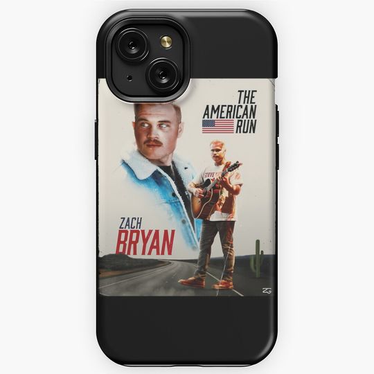 Discover Vintage Music Tour Bryans Country 2024 iPhone Case