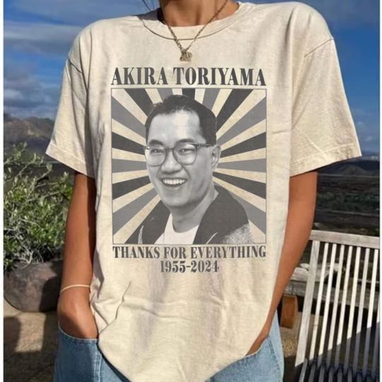 Discover Akira Toriyama 1955 To 2024 Shirt