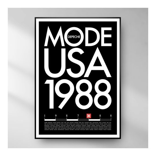 Discover Depeche Mode 101 Poster