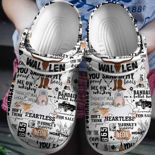 Discover Personalized Wallen Western Music Clogs