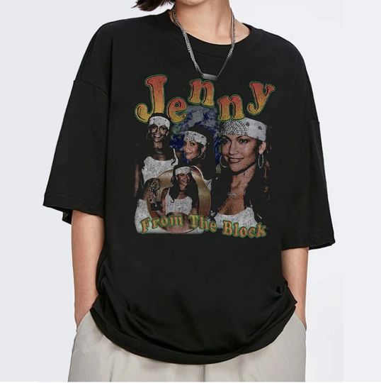 Discover Jenny from the Block Jennifer Lopez Shirt Jennifer Lopez Shirt