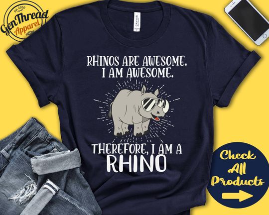 Discover Rhinoceros Zoologist Mammalogist T-Shirt
