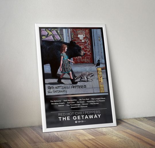 Discover Red Hot Chili Peppers Poster, The Getaway Poster