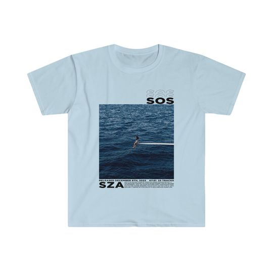 Discover SOS Album Cover Shirt / SZA T Shirt