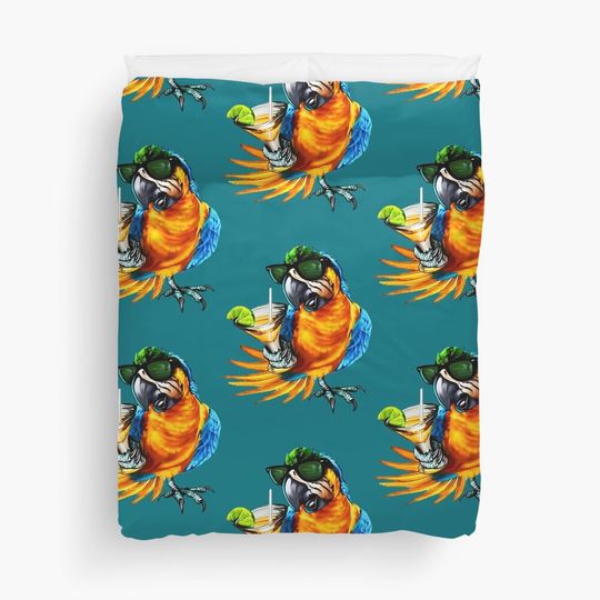 Discover carrot bird jimmy Duvet Cover