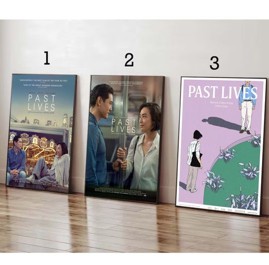 Discover Custom Past Lives Movie 2023 Poster