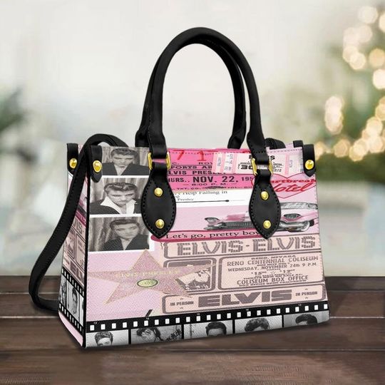 Discover Elvis Presley Leather Handbag