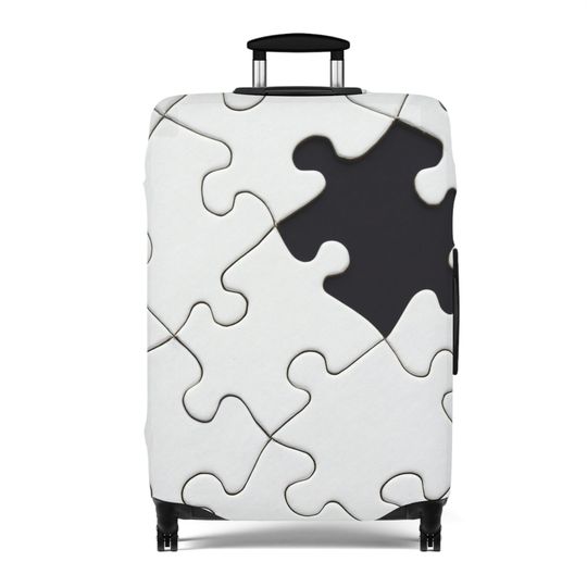 Discover Puzzle Luggage Cover