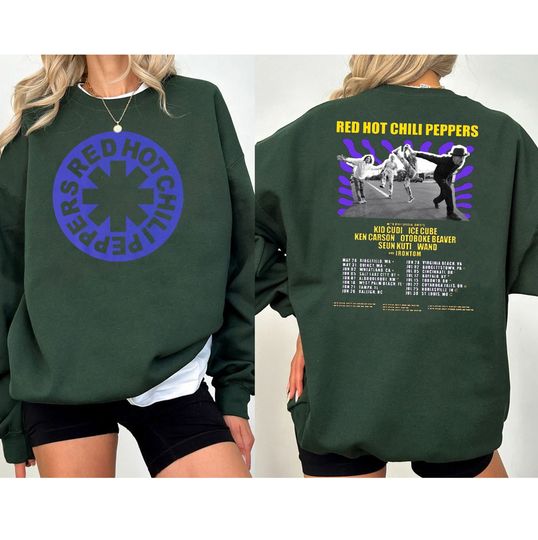 Discover 2024 Red Hot Chili Peppers Tour Sweatshirt