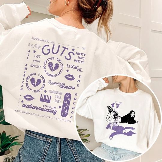 Discover Olivia Rodrigo date tour 2024  Sweatshirt