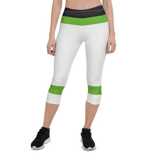 Discover Space Ranger Toy Women's Running Costume Capri Leggings