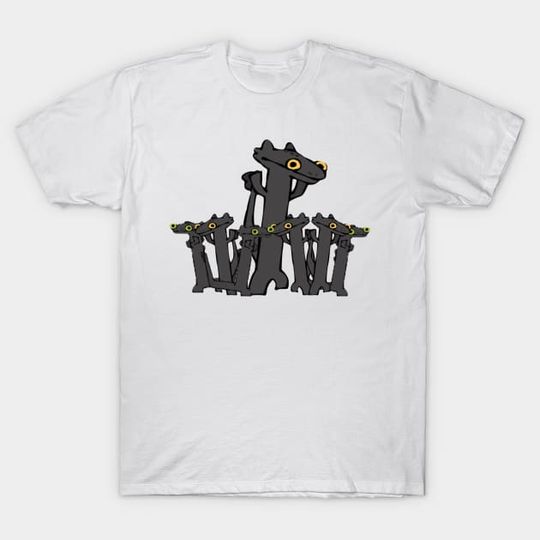 Discover toothless cartoon animation dancing meme group - Meme - T-Shirt
