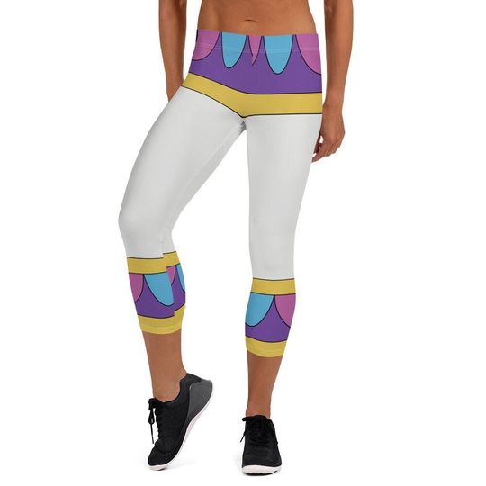 Discover Enchanted Teapot Running Costume Leggings Capri Leggings