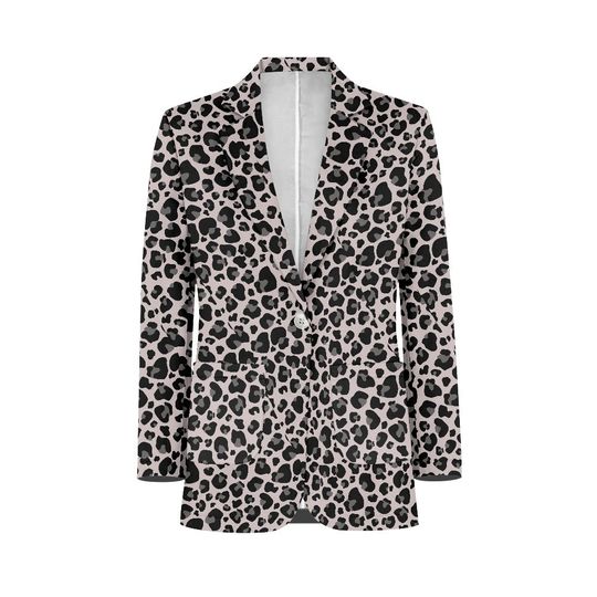 Discover leopard Print Ladies casual blazer