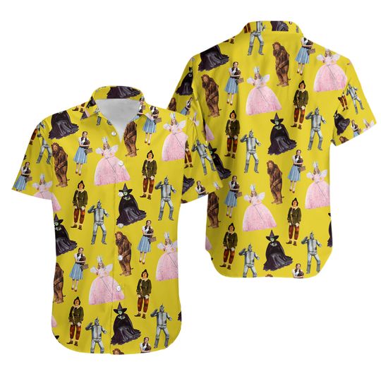 Discover Halloween Wizard Of Oz Hawaiian Shirt