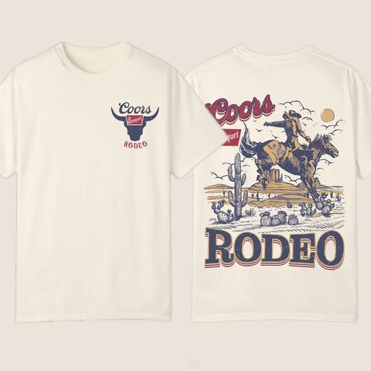 Discover , CCOORS Rodeo Vintage Graphic T-Shirt