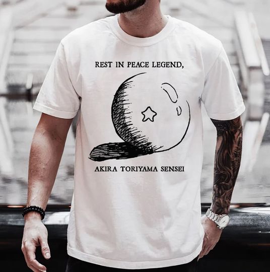 Discover Akira Toriyama Sensei T-shirt, RIP Akira Toriyama 1955 - 2024 Shirt