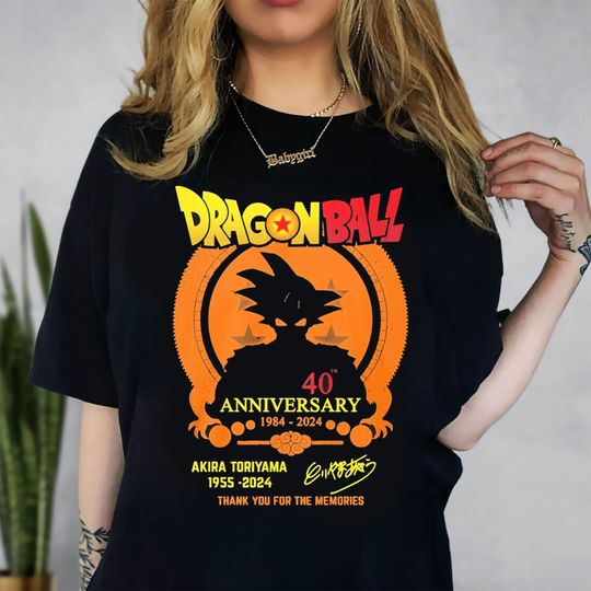 Discover Akira Toriyama dragon ball RIP Shirt, Akira Toriyama Shirt
