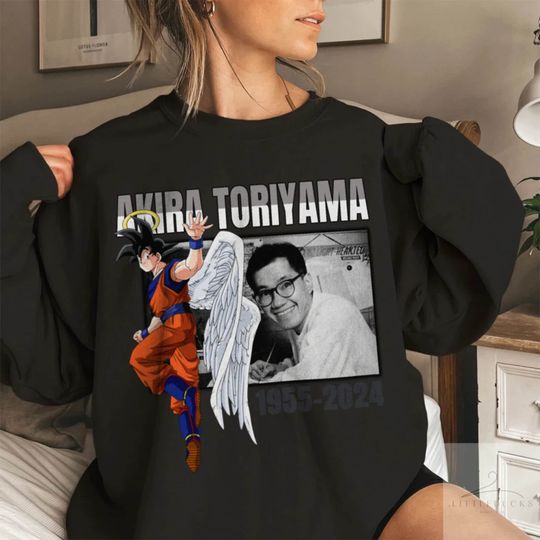 Discover Angel Goku Shirt, Akira Toriyama Tribute, Dragon Ball Z Shirt