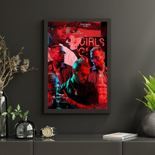 Discover Chris Brown Poster, Album Cover Poster