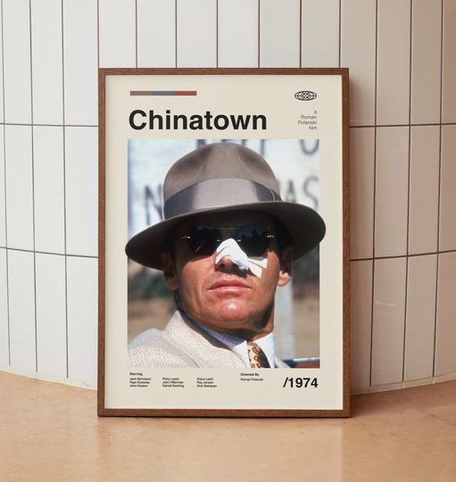 Discover Chinatown Movie Poster - Jack Nicholson Film