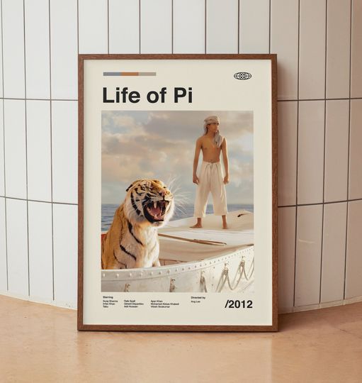 Discover Life of Pi Vintage Movie Poster