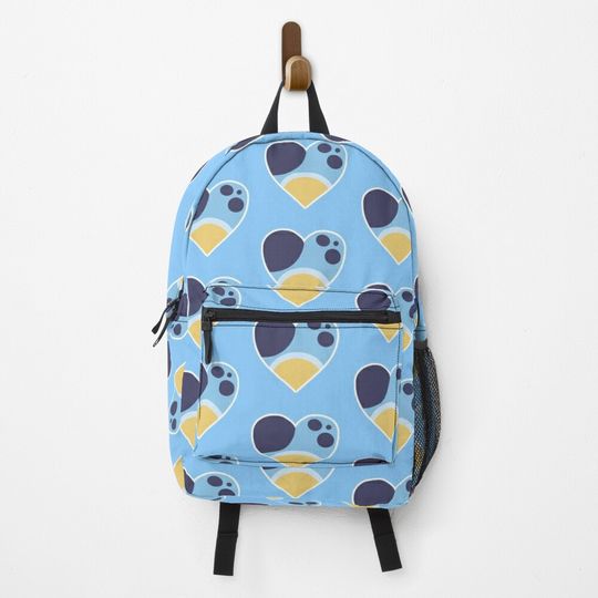 Discover Big Sister Heeler | Heeler Family Fur Pattern Love Hearts Backpack