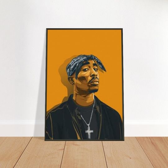 Discover Tupac Shakur 2Pac Poster, Tupac Rapper Home Decor