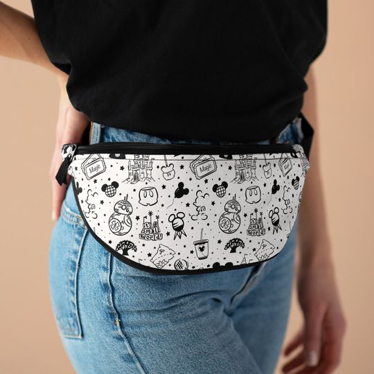Discover Magical Mouse World Fanny Pack, Theme Park Bag