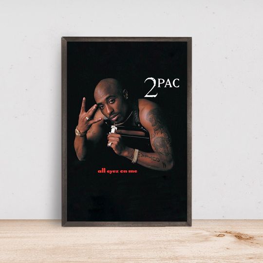Discover Tupac Shakur 2Pac Poster, Tupac Rapper Home Decor