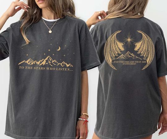 Discover To The Stars Who Listen And The Dreams That Are Answered City Of Starlight T-Shirt