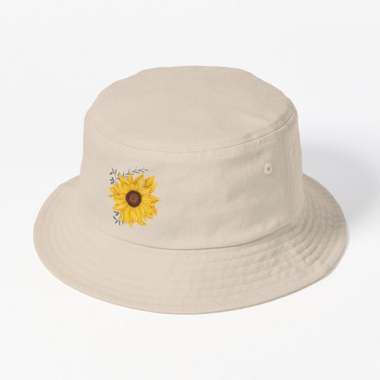 Discover Little Sunflowers Bucket Hat