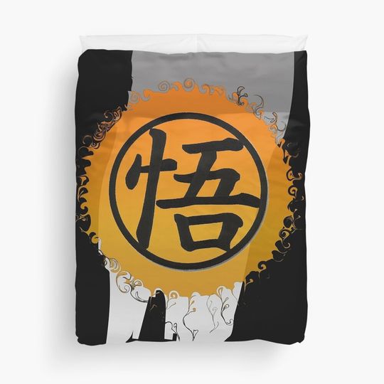 Discover Dragon ball Z school Comforter| Dragon ball gift Duvet Cover