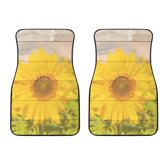Discover Sunflower Car Mats / Sunflower Car Accessories