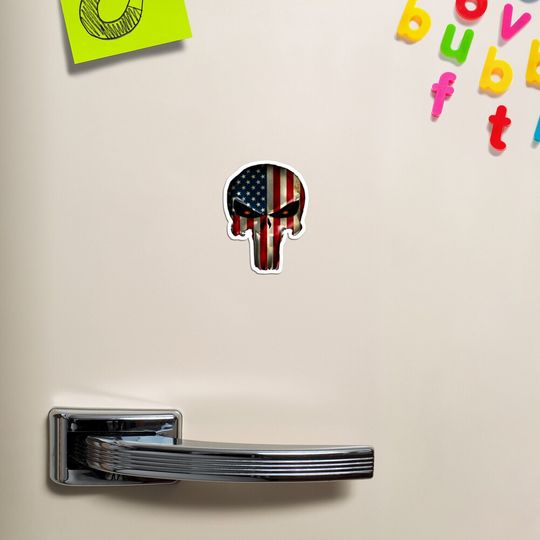 Discover American Skull Magnet
