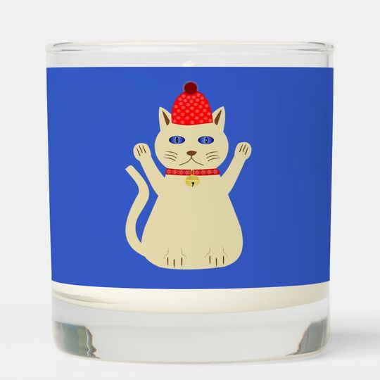 Discover Cute Christmas Cat Scented Candle