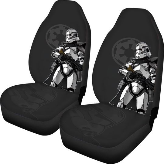 Discover Stormtrooper Car Seat Covers Set