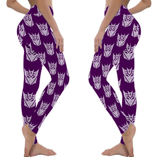 Discover Transformers Decepticons White Leggings