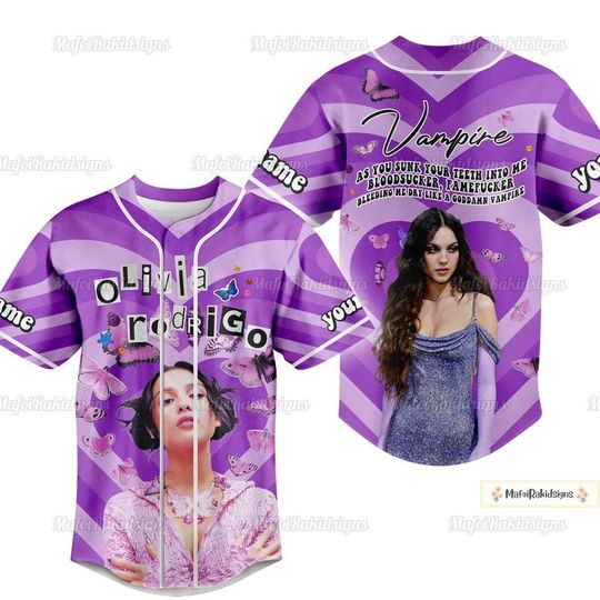 Discover Olivia Rodrigo Baseball Jersey