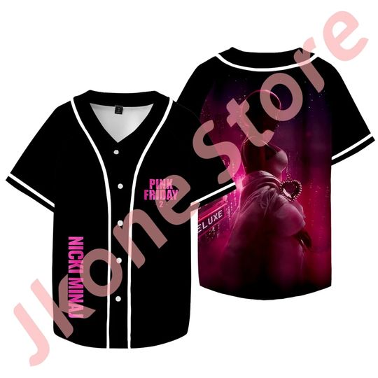 Discover Nicki Minaj GAG City Tour Merch Baseball Jersey