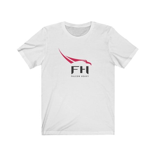 Discover SpaceX Falcon Heavy Logo Unisex T-Shirt