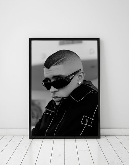 Discover Bad Bunny Canvas Poster Home Decor