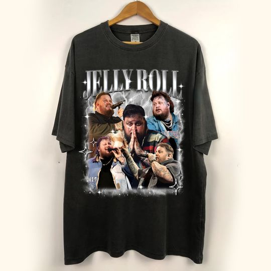 Discover Vintage Jell.y Roll The Beautifully Broken Tour 2024 T Shirt