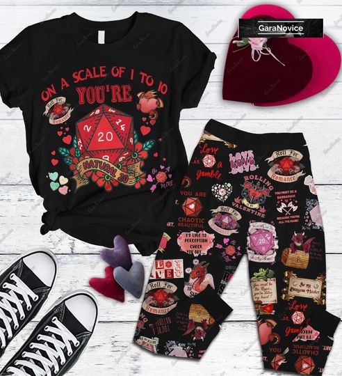 Discover Dungeons And Dragons Pajamas Set, Dnd Pajama Set Women