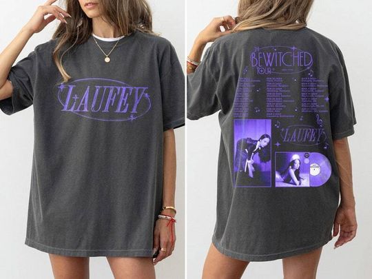 Discover Laufey Tour 2024 T-Shirt, Laufey The Bewitched Tour Shirt